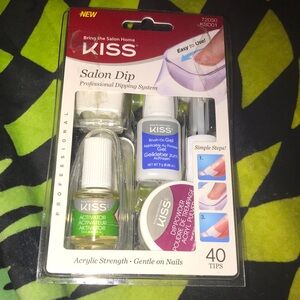 🆕Kiss Nails Salon Dip Kit BNIP!NEVER USED!